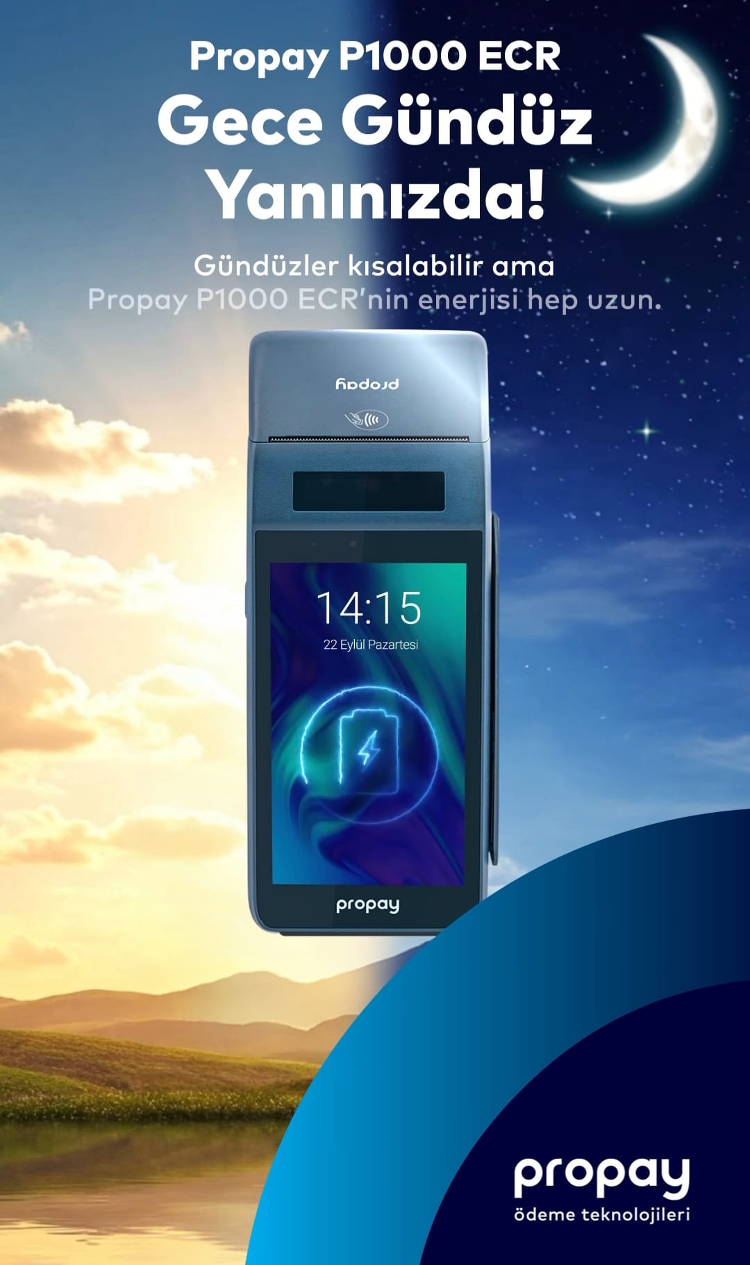 PROPAY P1000 ECR MOBİL YAZARKASA